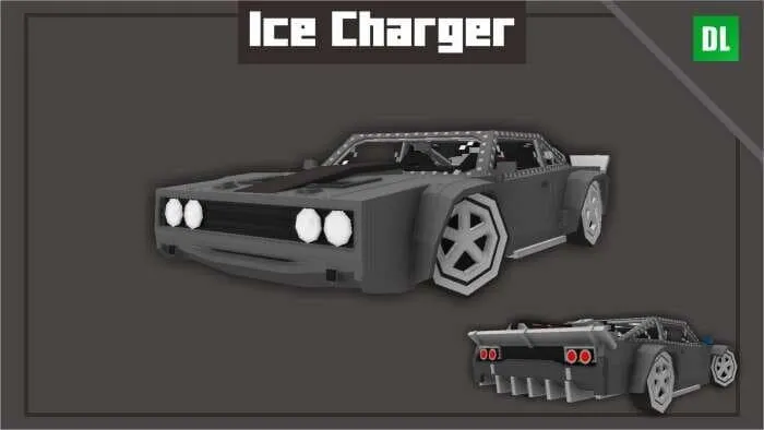 Dodge Charger Ice в Minecraft