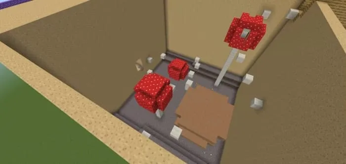 Паркур в биоме грибов