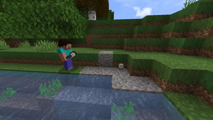 Обычная добыча гравия