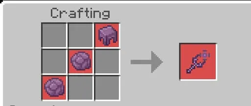 Крафт пурпурного подъёмника