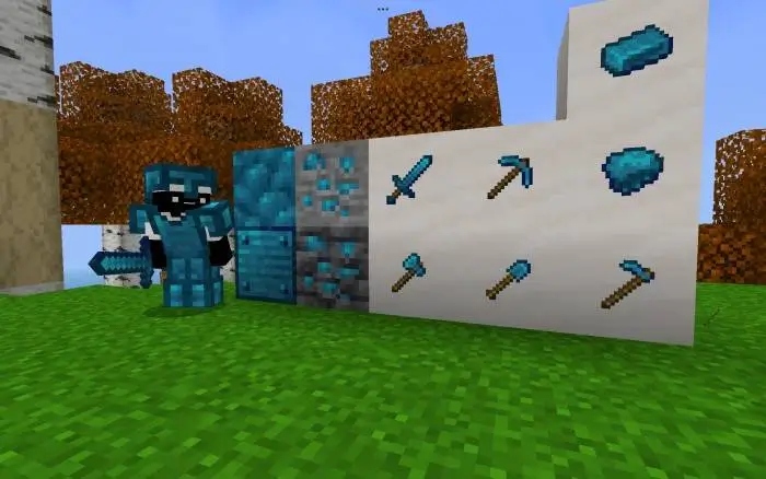 Кобальтовая броня и инструменты