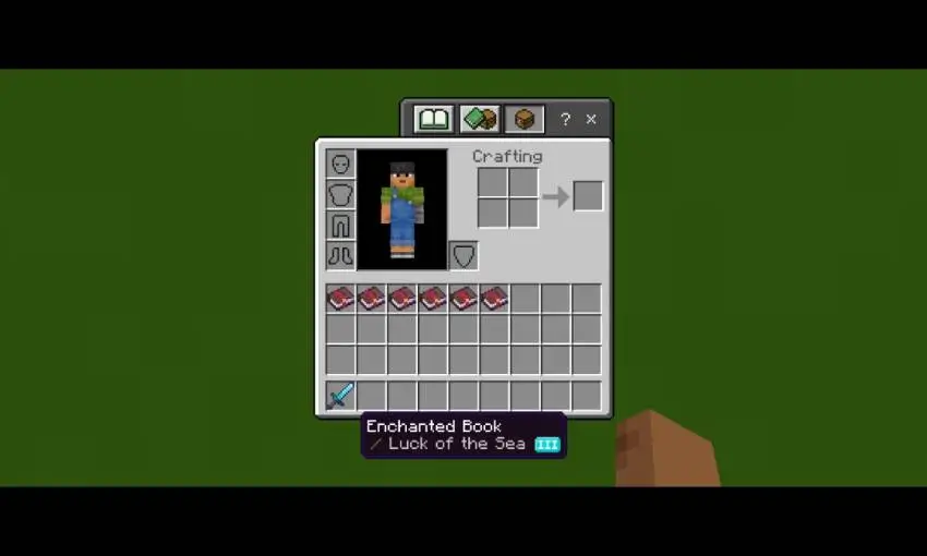 Информация о зачарованиях со значком