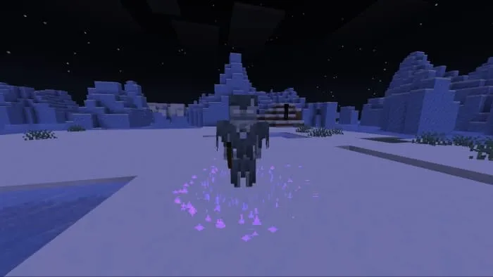 Использование магии на бродяге