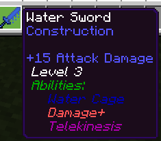 Уровень 3 водного меча