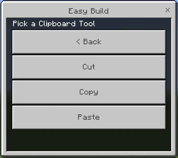 Инструменты вырезки, копирования и вставки