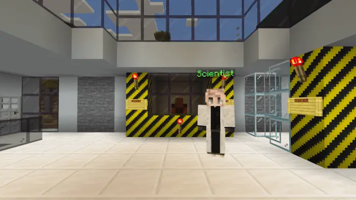 NPS в лаборатории из белого кварца