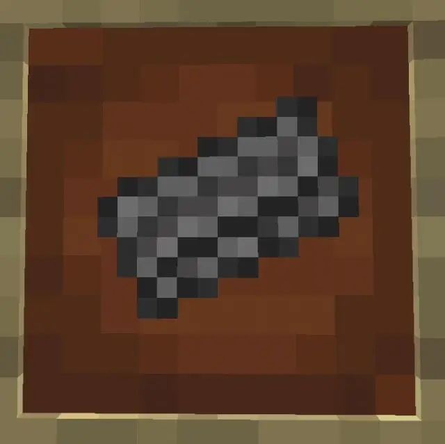 Тёмное железо в рамке