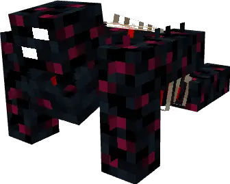 Ползучий монстр с выпирающими костями