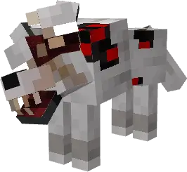 Мутировавший волк с острыми зубами