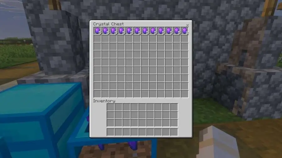 Инвентарь кристаллического сундука