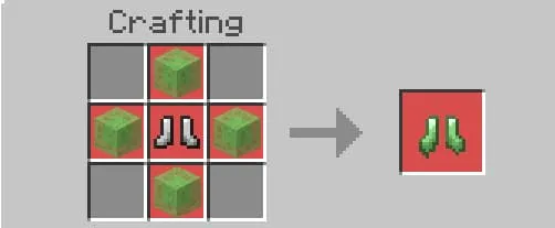 Крафт ботинков из слизи