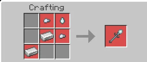 Крафт копья гаста