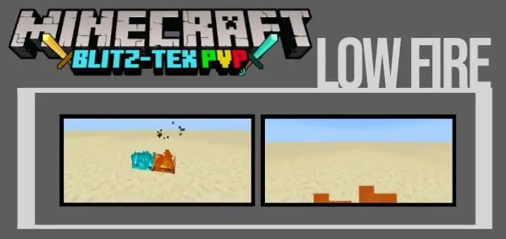 Показан маленький уровень огня на экране игрока