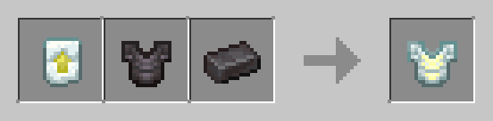 Улучшение незеритового нагрудника с помощью шаблона