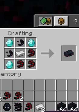 Изготовление слитка мрака в верстаке