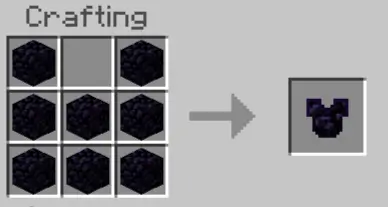 Изготовление нагрудника из обсидиана