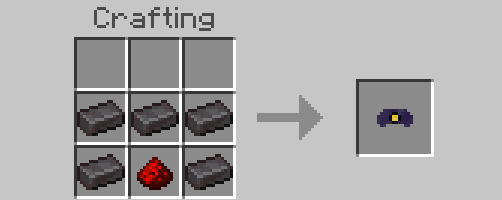 Изготовление незеритового шахтерского шлема с редстоуном