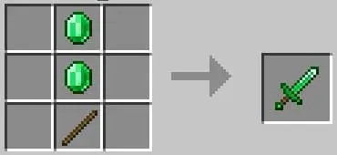 Крафт изумрудного меча