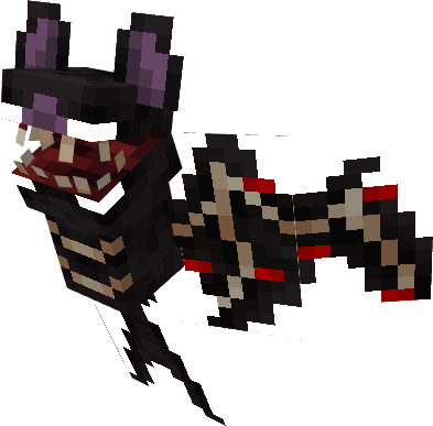 Мутировавшая летучая мышь с острыми зубами