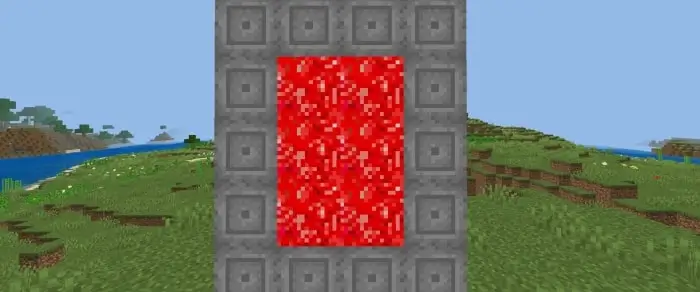 Портал в новое измерение из особых блоков