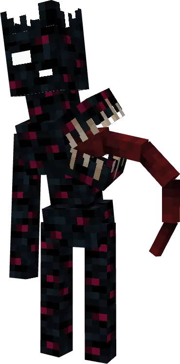 Высокий монстр с пастью вместо руки