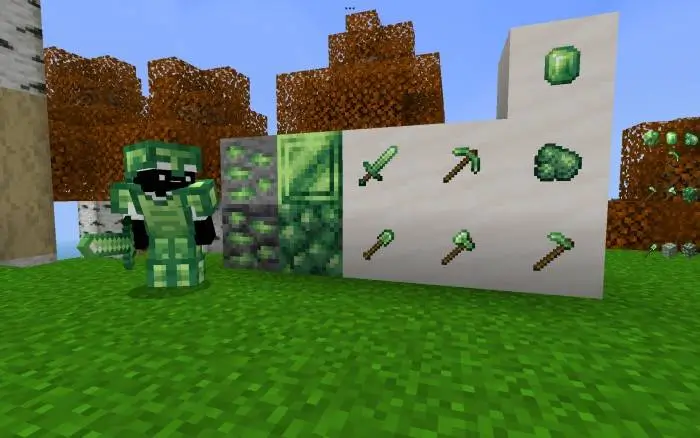 Нефритовая броня и инструментов