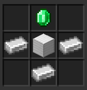 Крафт обычного тотемы в верстаке