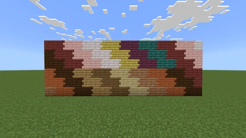 Пример использования соединенных деревянных панелей