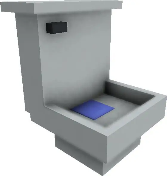 Унитаз с водой