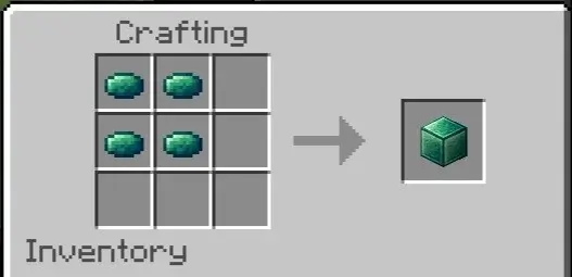 Крафт блока нефрита