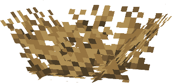 Соломенное гнездо для попугаев