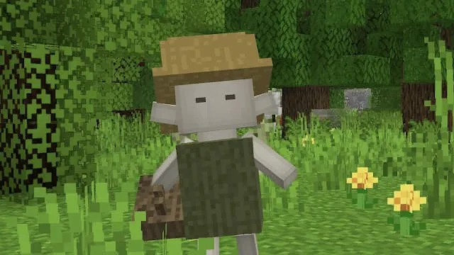 Внешний вид существа в виде гриба