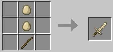 Крафт яичного меча