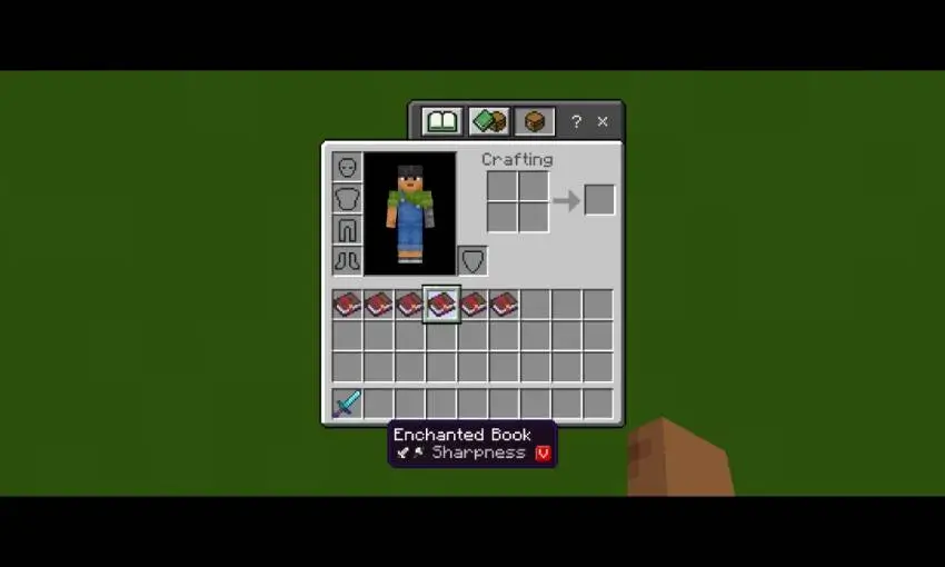 Информация о зачарованиях со значком меча и топора