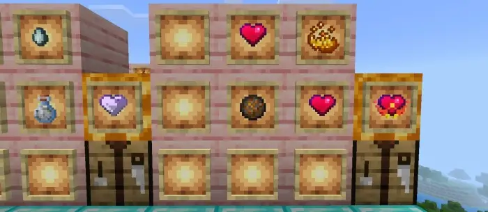 Крафт огненного сердца