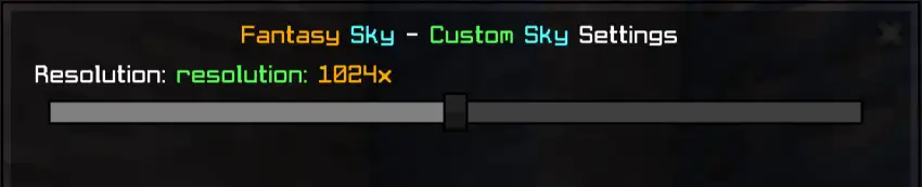 Среднее разрешение текстур для игры