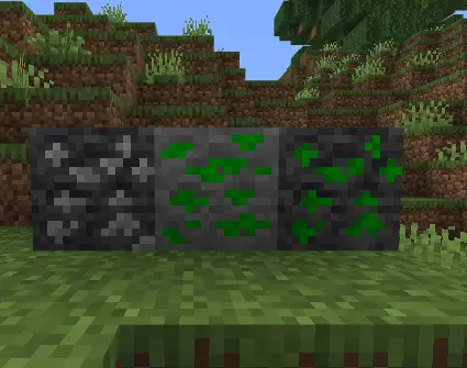 Три новые разновидности зеленой руды