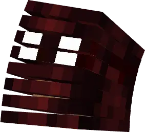 Зараженный магма-куб в изогнутой форме