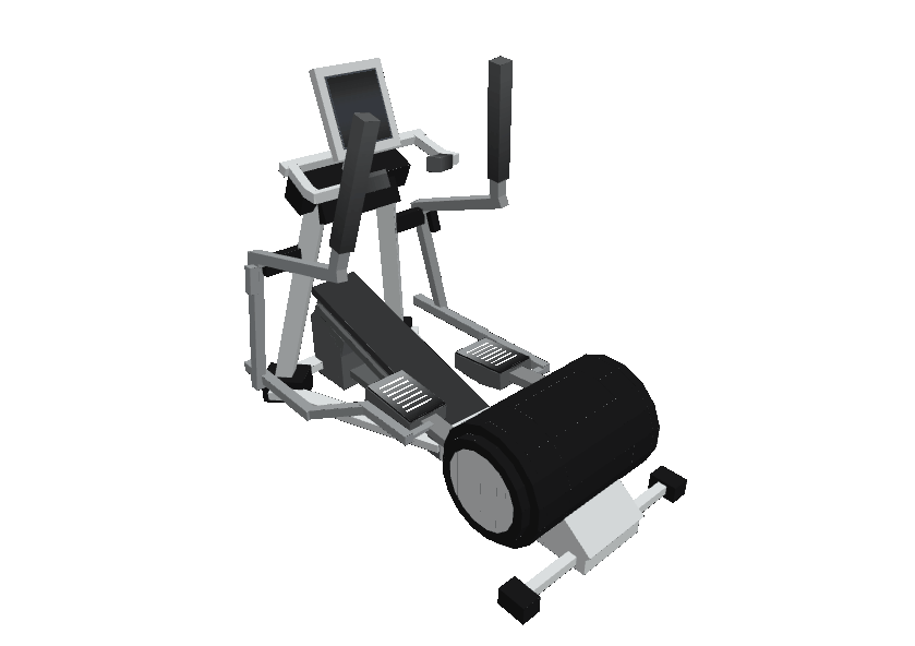 Анимация эллиптического тренажёра