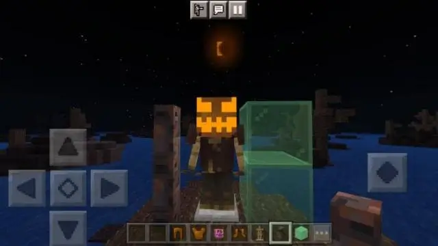 Стойка с тыквенной броней