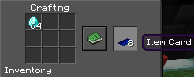 Крафт карты предмета