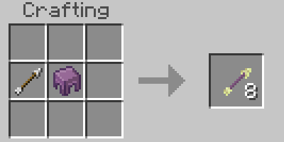 Крафт стрелы Шалкера