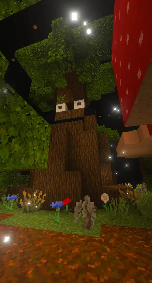 Локация леса