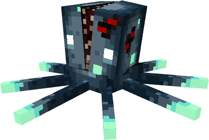 Кальмар с большим ртом в голове