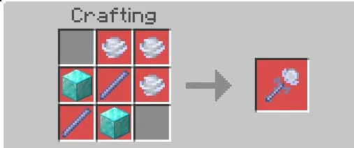 Крафт посоха заряда ветра