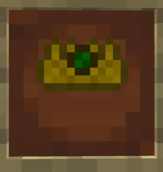 Корона сельчанина в рамке