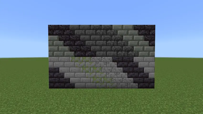 Каменные кирпичи и чернит без границ