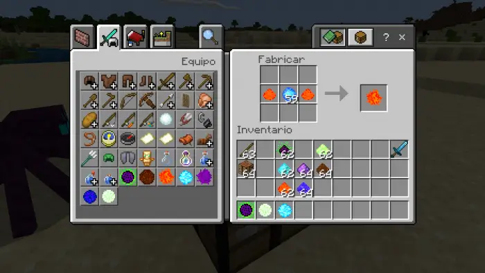 Крафт огненного шара