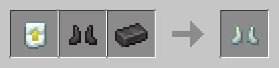 Улучшение сапог за счет нового шаблона