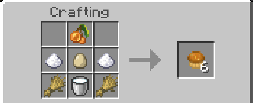 Крафт маффин со светящимися ягодами